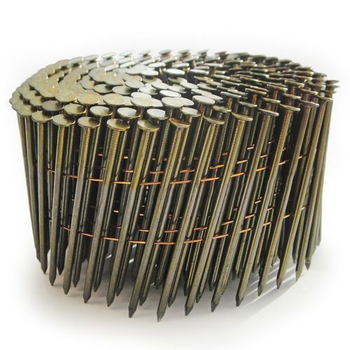 Maiden Forgings Mild Steel Coil Nails (Collated Nails), Packaging Type: Bundle