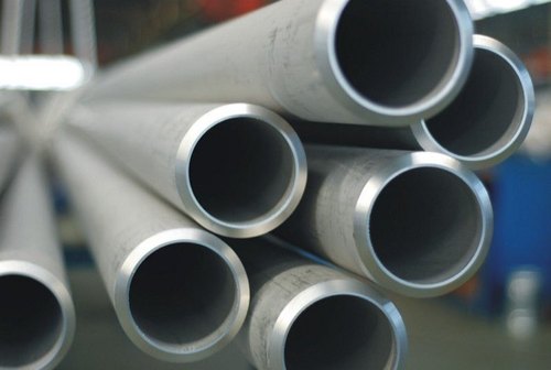 Silver Cold Drawn Seamless Steel Pipe, For Construction, Material Grade: SS316L