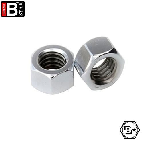 Hexagonal Mild Steel Cold Forged MS Hex Nut, Size: M5 To M20