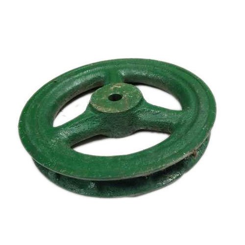 Color Coated Cast Iron Pulley Wheel