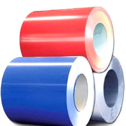 Blue, Red Aluminium Color Coated Coil