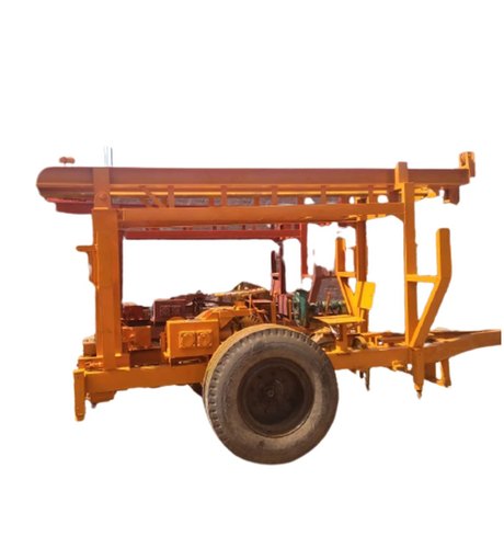 Mild Steel Commercial Borewell Drilling Machine, Automation Grade: Semi-Automatic