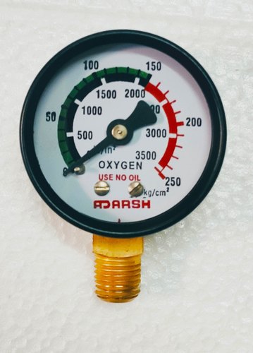 Oxygen Pressure Gauge, For Industrial