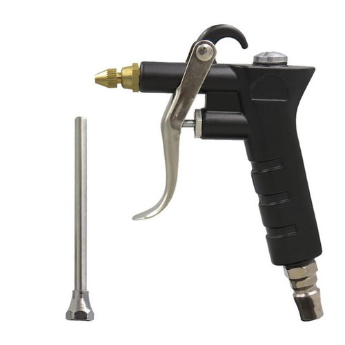 Stainless Steel Black Compressor Air Gun, Nozzle Size: 1 mm, 8 - 9 (cfm)