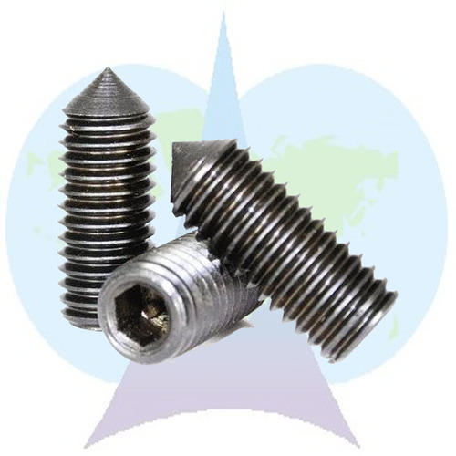 Parshva India Full Thread Cone and Oval Grub Screws, Size: 40 Mm, Material Grade: SS 304