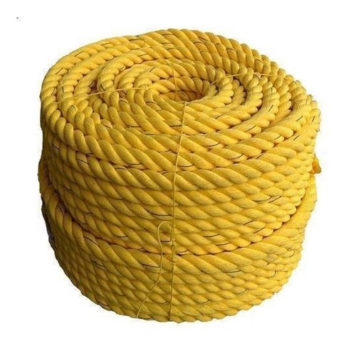 Plastic Twisted Safety Rope, Diameter: 24 mm