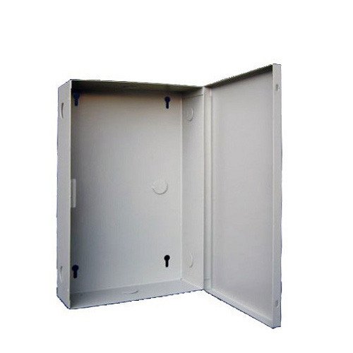 White Mild Steel Control Panel Box