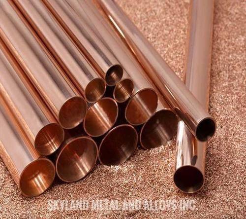 Copper Alloy Pipes, Size/Diameter: 1/2 inch, for Food Products