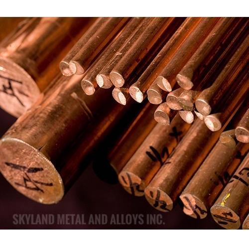 Red Copper Round Bars