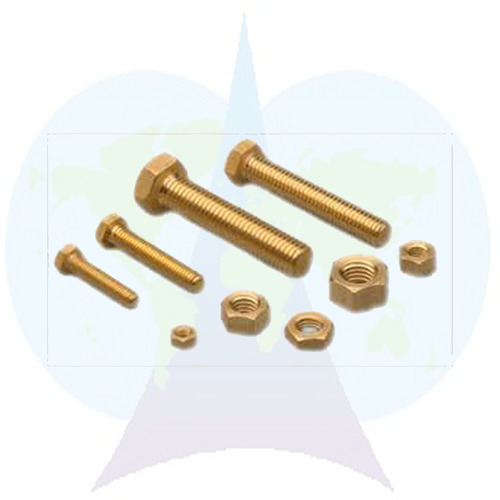 Golden Hexagonal Copper Bolt, Size: 50 To 260 Mm, for Hardware Fitting