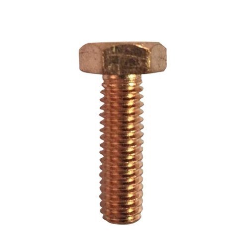 Brown Round Copper Bolts For Industrial