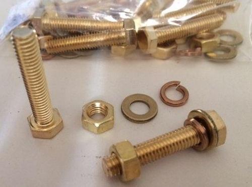 Copper Bolts Nuts And Washers (Set of 25)