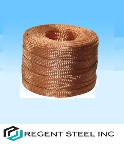 Bare Copper Braided Strip, For Industrial, Size: 5 Mm - 200 Mm
