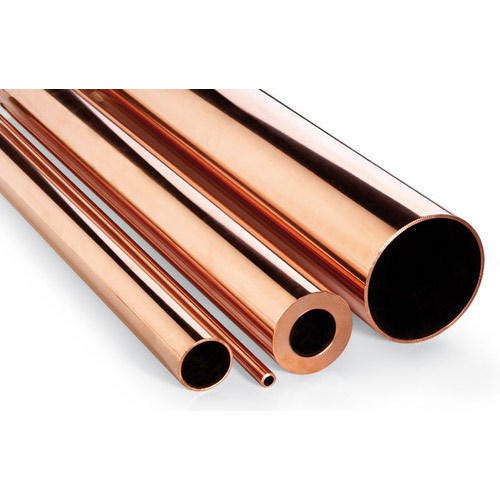 6-8 meters Polished Copper Bus Tube, For Chemical, Industrial