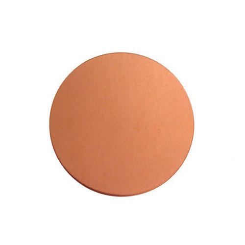 Copper Circle, Thickness: Upto 2 Mm