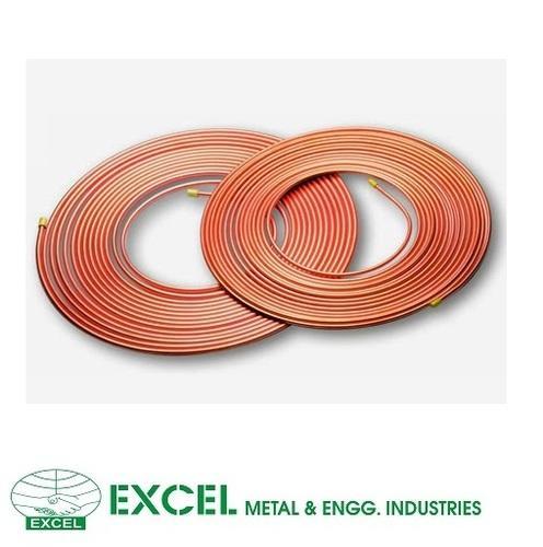 Polished Rectangular Copper Coils, 14 Width