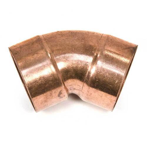 Copper Elbow 45 Degree, Thickness: Standard, Size: 1/4 inch