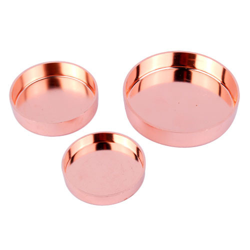 Round Copper End Cap, For Pipe Fitting