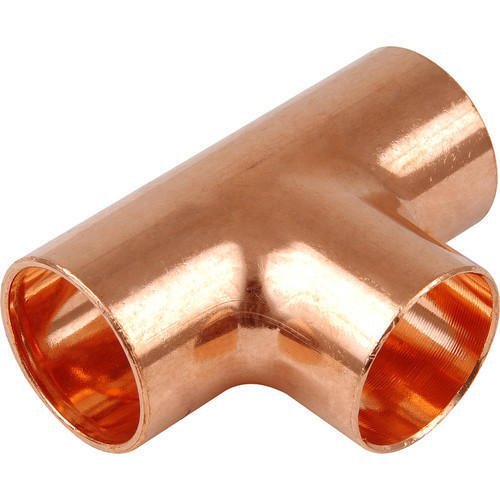 Socketweld Equal Copper Tee Fittings For Medical Gas Pipeline Systems
