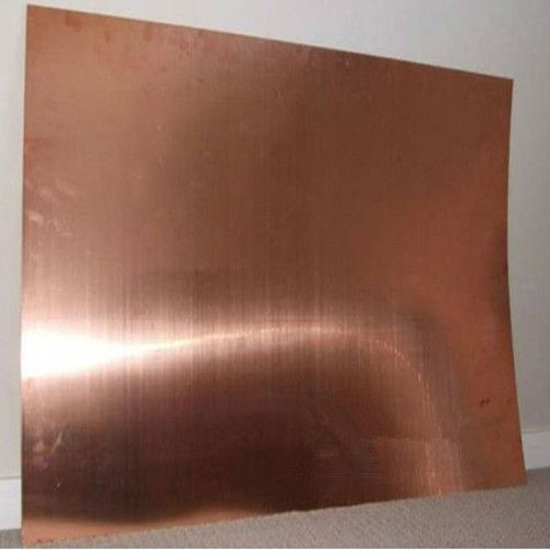 Rectangular Copper ETP Plates, Thickness: 1 Mm To 160 Mm, Size: 10-10 Feet