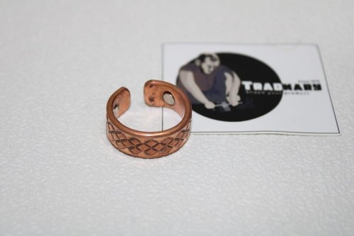 Polished Copper Finger Ring