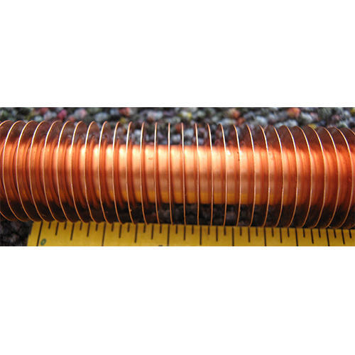 Copper Finned Tubes, Thickness: 4 - 12 Mm