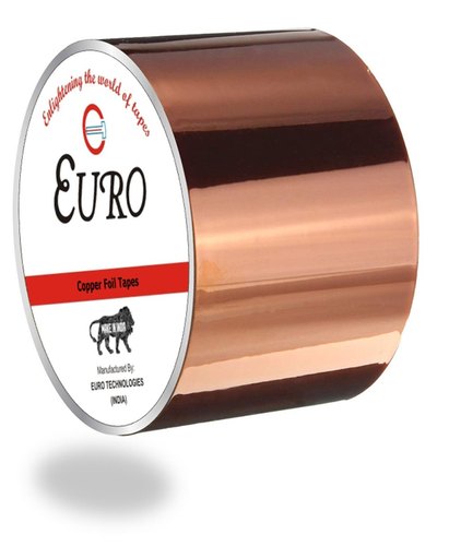 EURO 1/2 inch and 3 inch Copper Foil Tapes, for Electrical conductivity