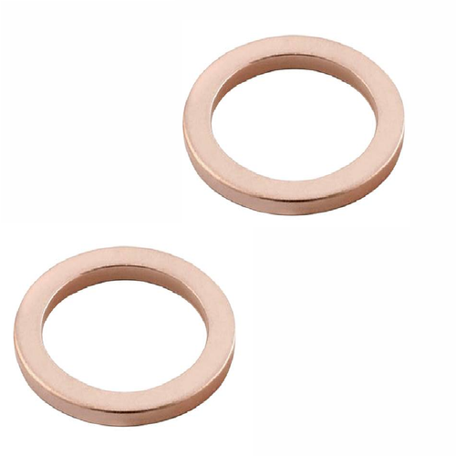 Natural Copper Head Gasket, For Industrial, Thickness: 10mm