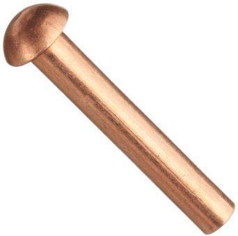 Round Copper Hollow Rivet, Size: 0.5 Mm - 12 Mm (dia)