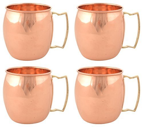 Medieval Edge Copper Mugs, 200 Ml