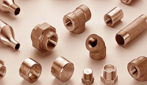 Copper Nickel Forged Pipe Fittings, for Pneumatic Connections, Size: 1/2 to 4 inches