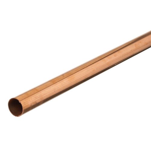 Round Straight Copper Pipe Corrosion Resistance Copper Pipe, Size: 1/4 - 4