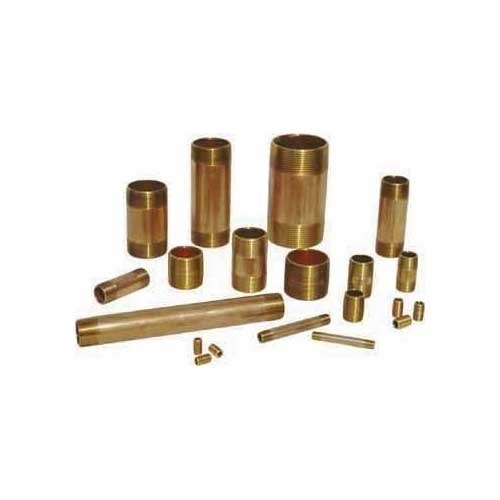 Half Threaded Copper Pipe Nipples, Size: 1/2 NB to 24NB
