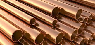 Round Copper Pipes, Thickness: 4 mm