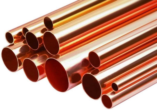 Round Copper Pipes