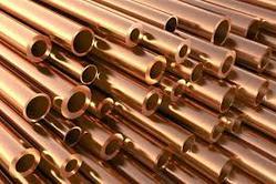 Golden Round Copper Pipes, Water Heater