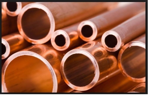 Brown Round And Oval Copper Pipes, Application:Water Heater