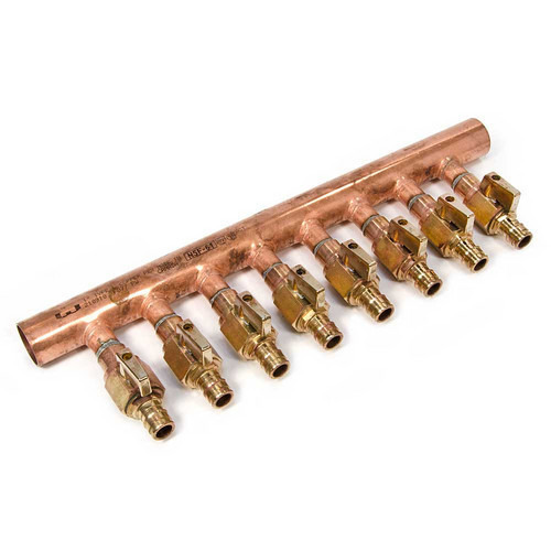 Crimp Copper Manifold, Size/Diameter: >4 inch, for HVAC