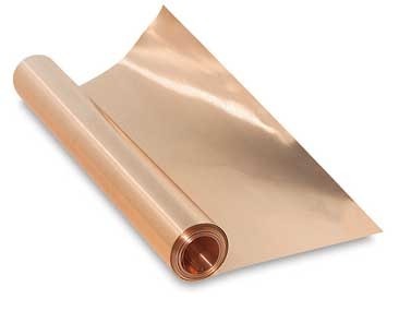Copper Shim Roll, For Industrial, Size: 25 mm And Above