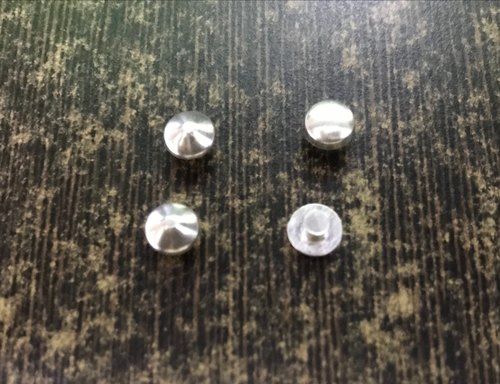 Flat Solid Silver Contact Rivet