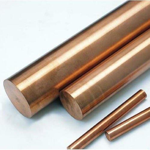 Round Copper Sulphur Rod, For Industrial, Grade: Standard