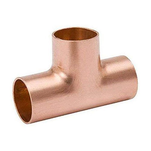 1/2 inch Reducing Copper Tee, For Plumbing Pipe