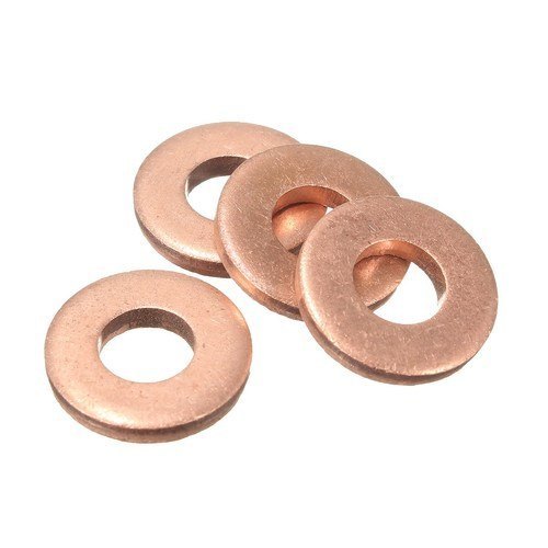 Zinc Plated Copper Washer, Circle