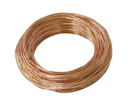 1-3 Mm Round, Flat Copper Wires, Wire Gauge: 5-10