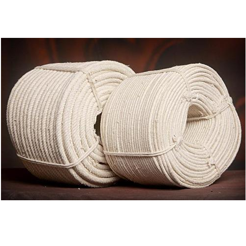 White Cotton Ropes, Diameter: 10-15 Mm
