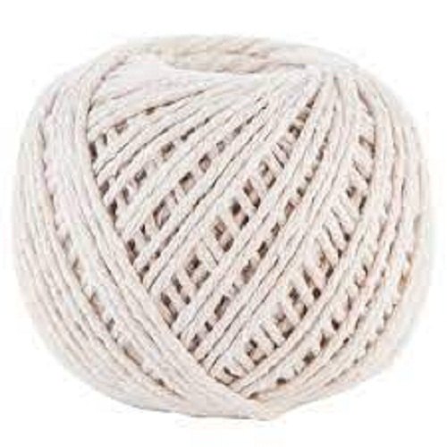 White COTTON TWINE, For Industrial