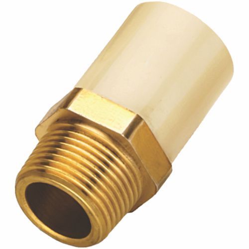 CPVC Brass Hex MTA, for Plumbing Pipe