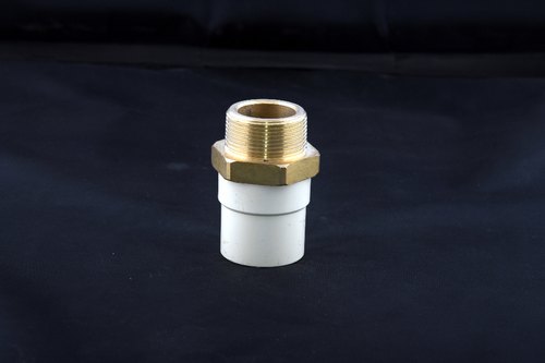 Kankai White CPVC Brass MTA, Size: 0.5 To 2 Inches