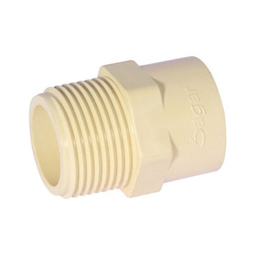 CPVC Male Thread Adapter, Size: 1/2 Inch