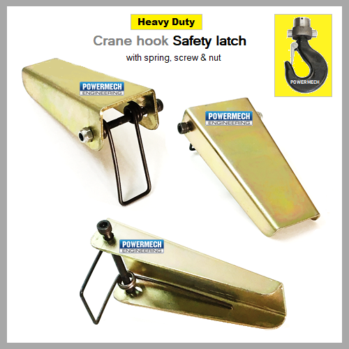 Crane Hook Safety Latch